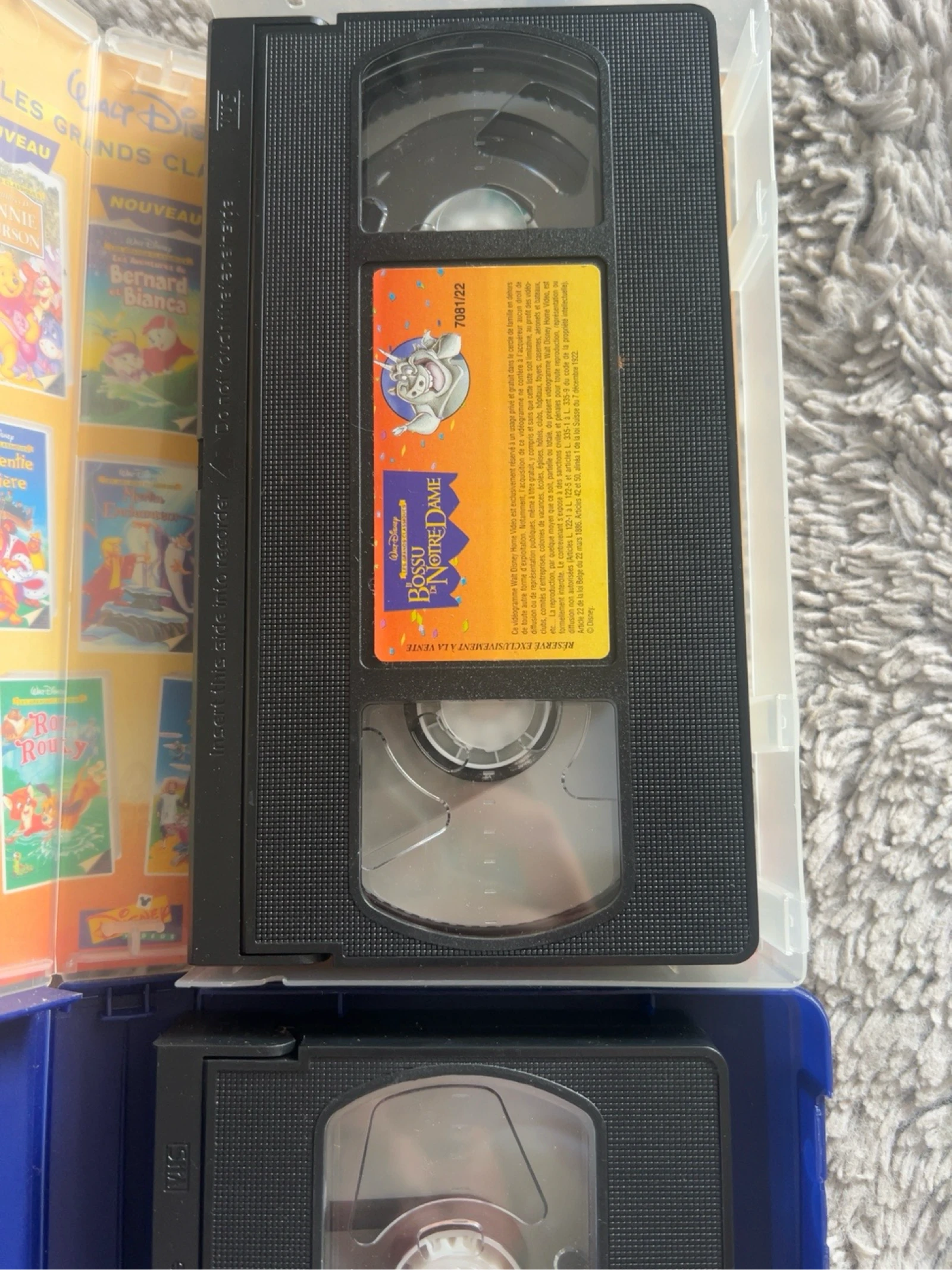 VHS lot Disney The Hunchback of Notre-Dame 1 & 2 – Vintage – photo 2